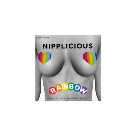 COPRICAPEZZOLI NIPPLICIOUS RAINBOW PASTIES